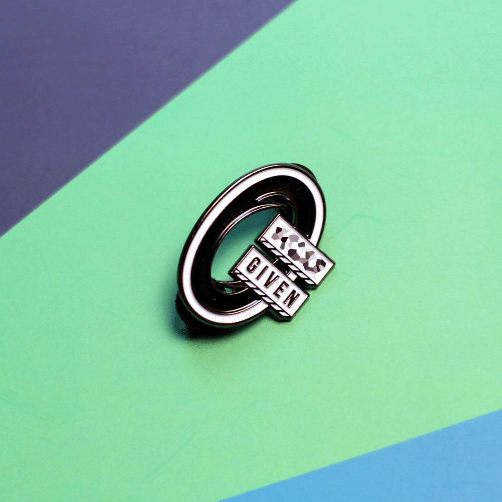 Zero Fucks Given – Lapel Pin